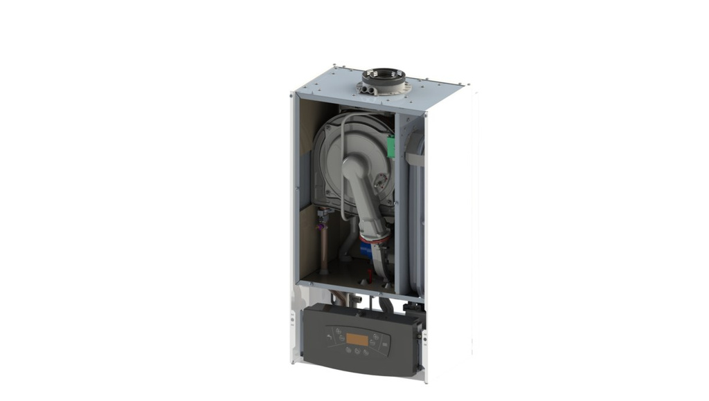 ONNLINE II MONO 25 single-function gas-fired condensing boiler with high energy efficiency, with manufacturer code DCB833.